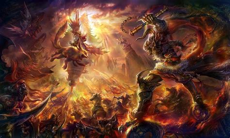 Wars of the Gods .
